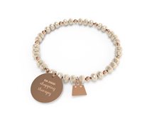 Bracciale 10 Buoni Propositi Donna in Acciaio B-5240RO/CH - B-5240RO/CH